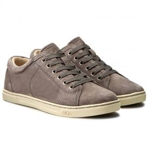 2/$50 UGG Tomi Sneaker Pewter Gray Suede